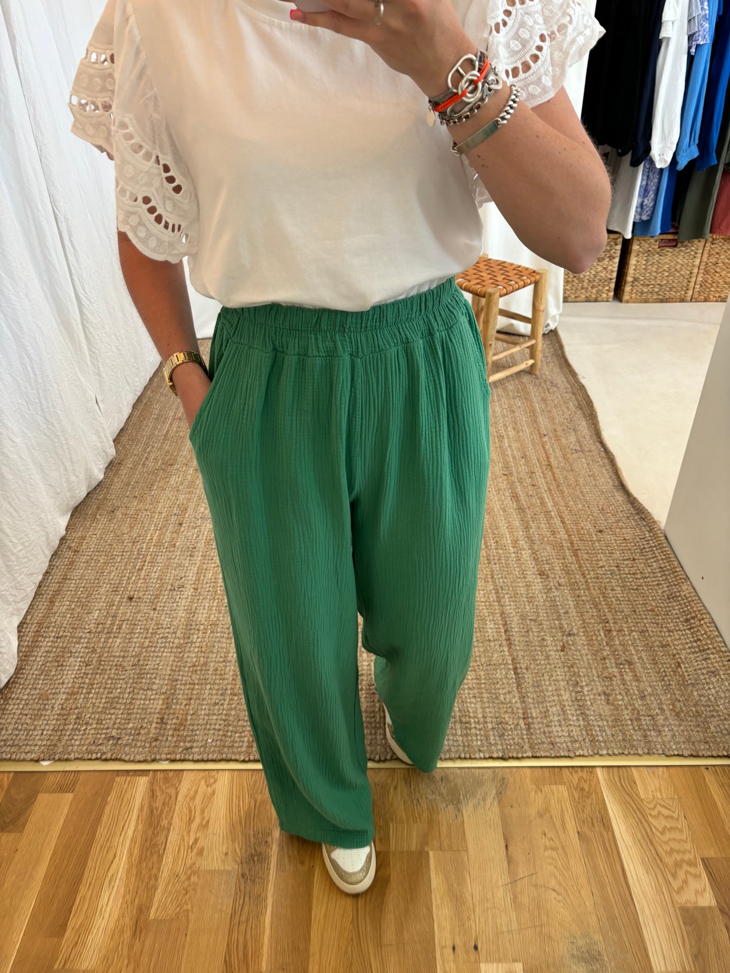 Pantalon LYA Vert