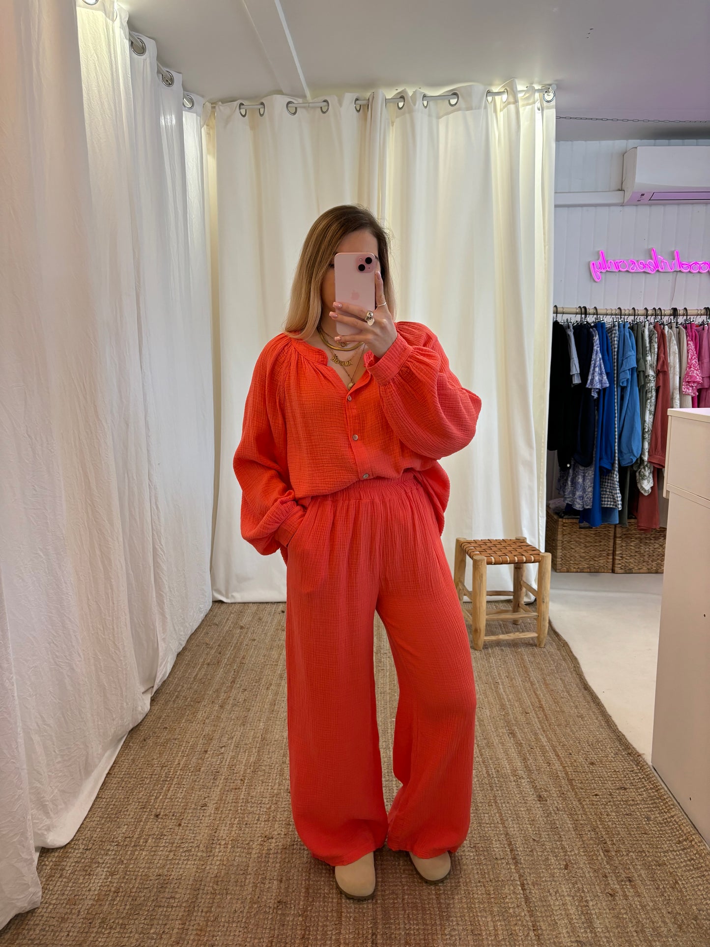 Pantalon LYA Corail