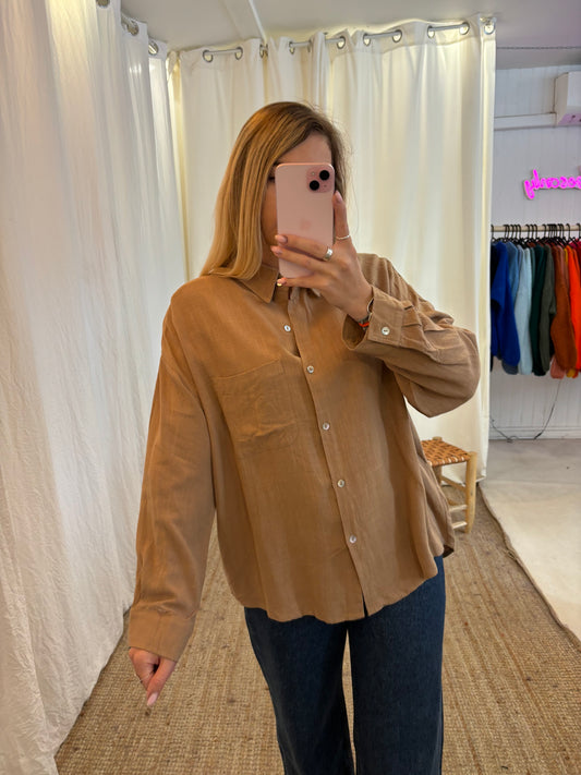 Chemise GABRIELA Camel