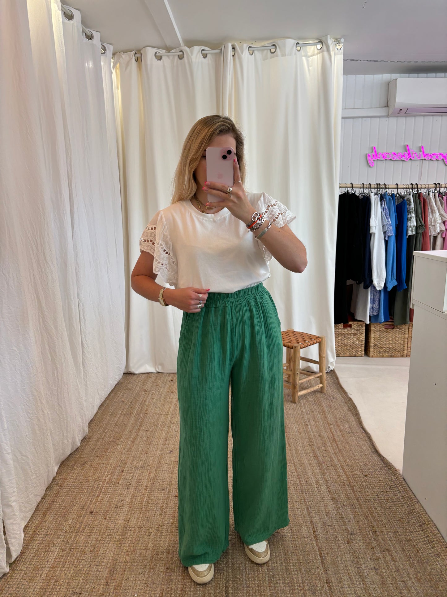 Pantalon LYA Vert