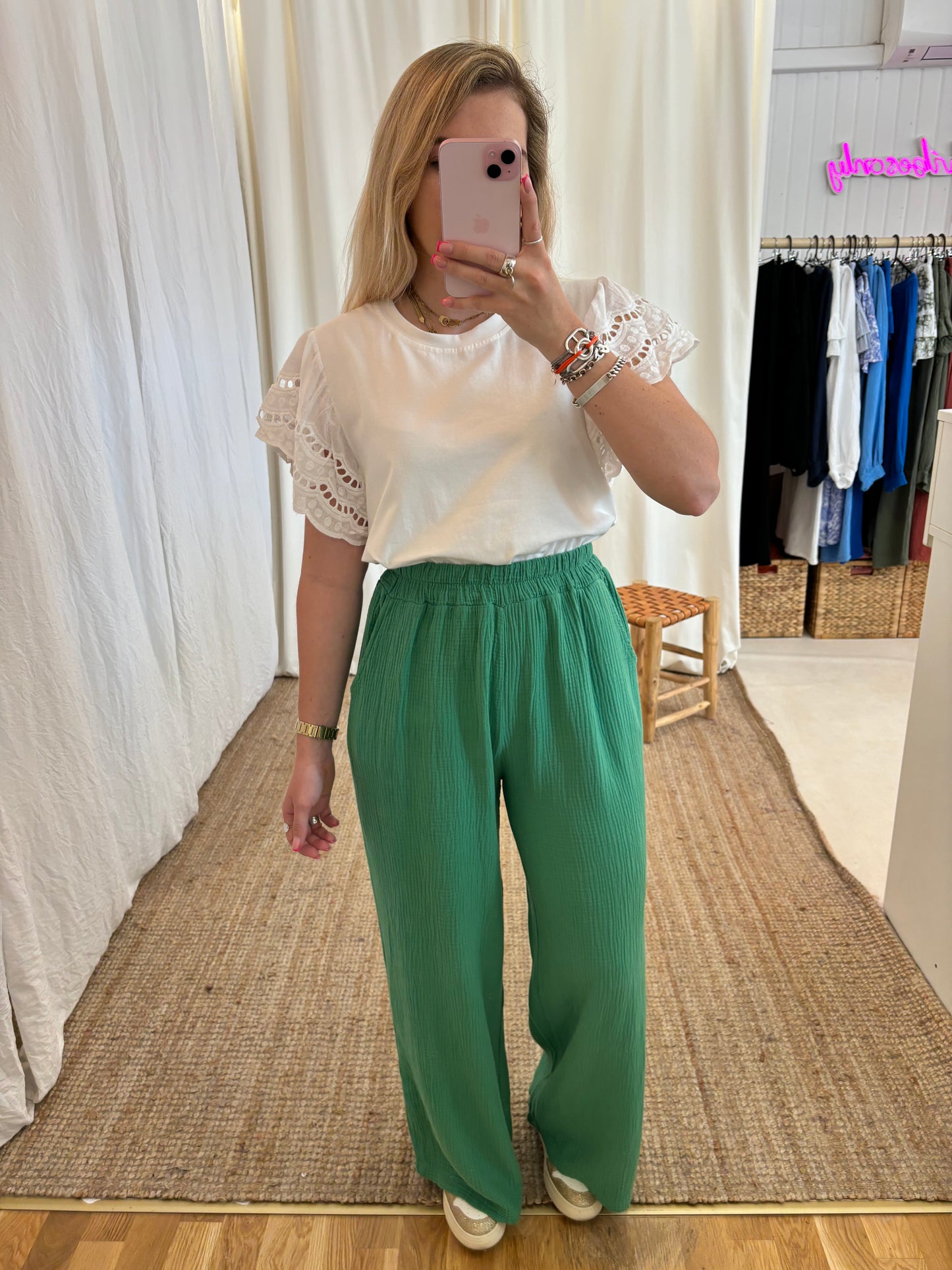 Pantalon LYA Vert