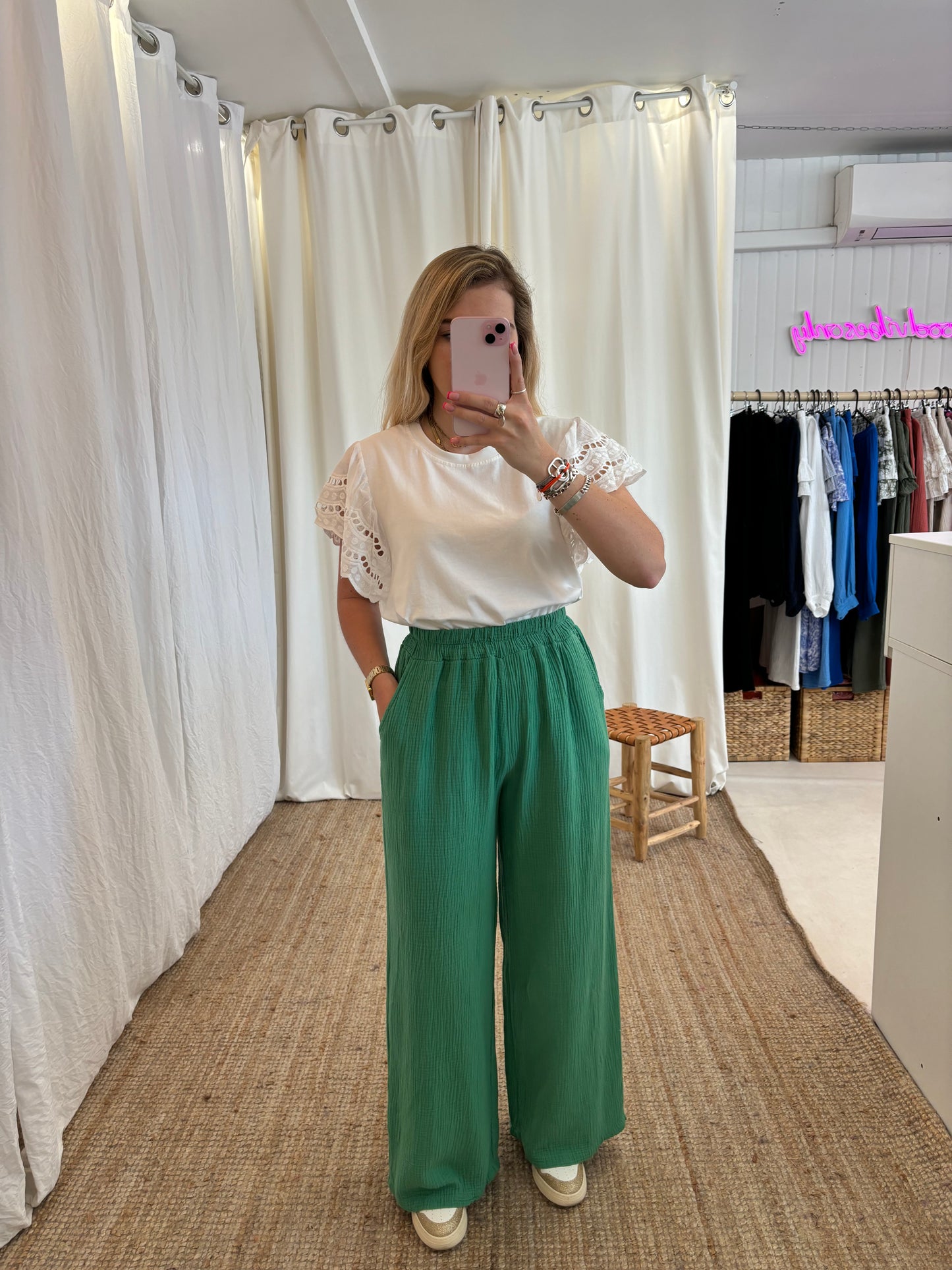 Pantalon LYA Vert