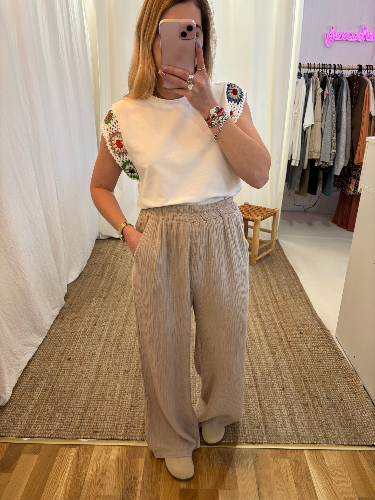 Pantalon LYA Beige